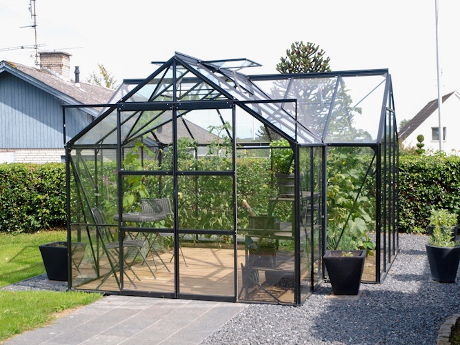 Vitavia Gewächshaus Sirona/Sirius Orangerie inkl. 4 Dachfenstern - 13,0 m²