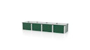 Vorschaubild Vitavia Hochbeet Meta IN&OUT 401 L 65 x 245 cm