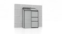 Vorschaubild Vitavia Gewächshaus Styx/Ida 900 inkl. 1 Dachfenster - 0,9 m²