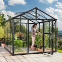 Vorschaubild Vitavia Gewächshaus Zeus 8100 inkl. 2 Dachfenstern - 8,1 m²