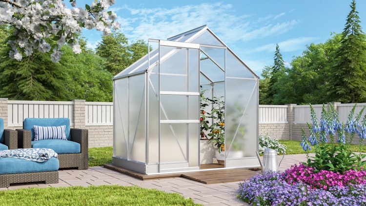 Vitavia Gewächshaus Apollo 2500 inkl. 1 Dachfenster - 2,5 m²