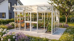 Vitavia Gewächshaus Aura 7800 inkl. 4 Fenstern - 7,8 m²