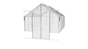 Vorschaubild Vitavia Gewächshaus Cassandra 9900 inkl. 4 Dachfenstern - 9,9 m²
