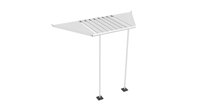 Vitavia Abklappbarer Tisch aus Aluminium für Gewächshaus Juno/Hera
