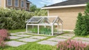 Vorschaubild Vitavia Frühbeet Zola mit 4 Dachfenstern  B 124 x T 89 x H 71 cm