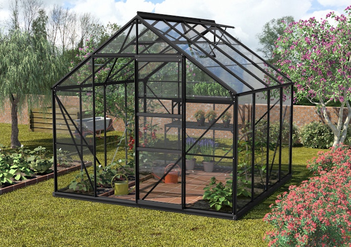 Vitavia Gewächshaus Merkur 6700 inkl. 2 Dachfenstern - 6,7 m²