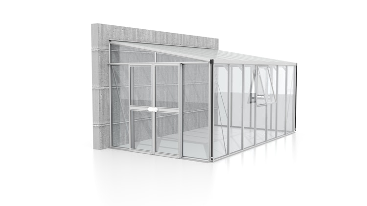 Vitavia Gewächshaus Helena 11900 inkl. 2 Seitenfenstern - 11,8 m² Vitavia Gewächshaus Helena 11900 inkl. 2 Seitenfenstern - 11,8 m²