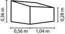 Vorschaubild Vitavia Frühbeet Feronia mit Aufstelldach