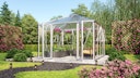 Vorschaubild Vitavia Gewächshaus Minos inkl. 3 Seitenfenster - 10,2 m²