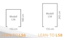 Vorschaubild Globel Anlehn-Metallgerätehaus Wandzierde Lean-To L56 - L58