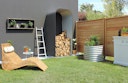 Vorschaubild Vitavia Kaminholzregal Lignum Hoch B 99 x T 86 x H 223 cm