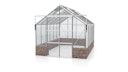 Vorschaubild Vitavia Gewächshaus Cassandra 9900 inkl. Sockelmauer - 9,9 m²