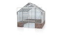 Vorschaubild Vitavia Gewächshaus Cassandra 8300 inkl. Sockelmauer - 8,3 m²
