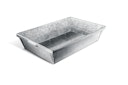 Vorschaubild Vitavia Pflanzschale Massiv galvanisiert Alu 38,5 x 28,5 x 11,5 cm