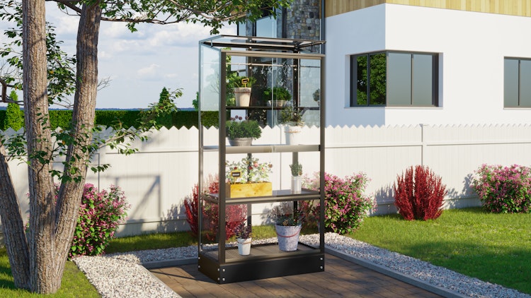Vitavia Zusatzregal für Balkongewächshaus Stad  Vitavia Zusatzregal für Balkongewächshaus Stad