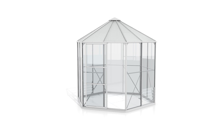 Vitavia Gewächshaus Juno/Hera 4500 inkl. Stahlfundament - 4,5 m² Vitavia Gewächshaus Juno/Hera 4500 inkl. Stahlfundament - 4,5 m²