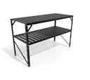 Vorschaubild Vitavia Aluminium-Tisch mit 1 oder 2 Ebenen