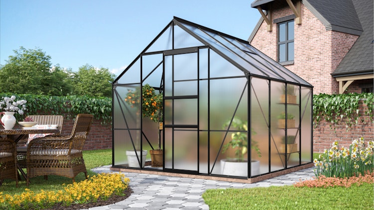 Vitavia Gewächshaus Merkur 6700 inkl. 2 Dachfenstern - 6,7 m²