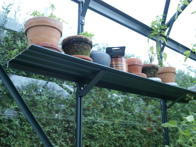 Vitavia Aluminium-Wandregal inkl. Befestigungsmaterial und Stützwinkel Vitavia Aluminium-Wandregal inkl. Befestigungsmaterial und Stützwinkel