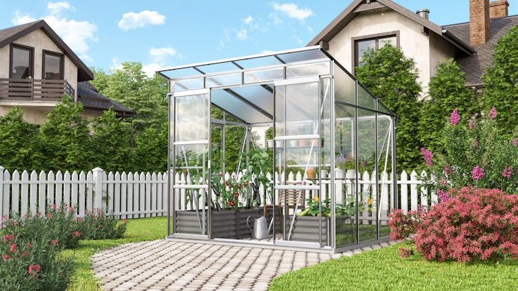Vitavia Gewächshaus Freya 5900 inkl. 1 Seitenfenster - 5,9 m²