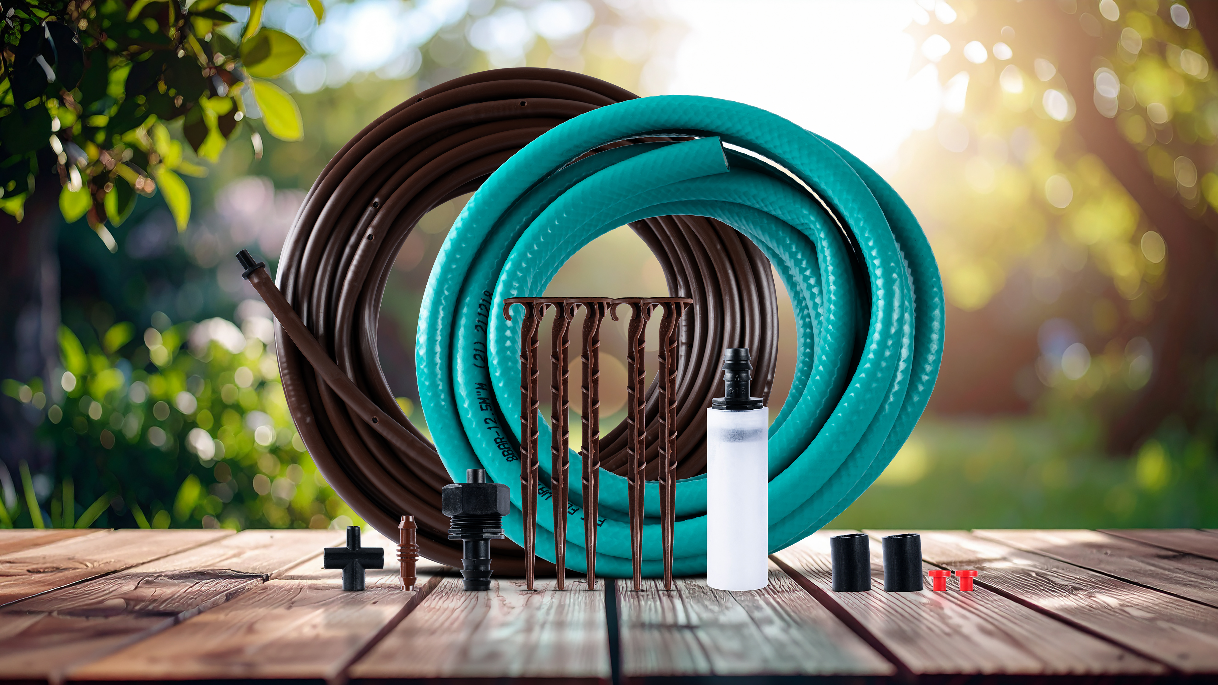 Vitavia Regentonnen Tröpfchenbewässerungs-Set