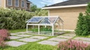 Vorschaubild Vitavia Frühbeet Zola mit 4 Dachfenstern  B 124 x T 89 x H 71 cm