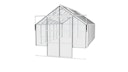 Vorschaubild Vitavia Gewächshaus Cassandra 11500 inkl. 4 Dachfenstern - 11,5 m²