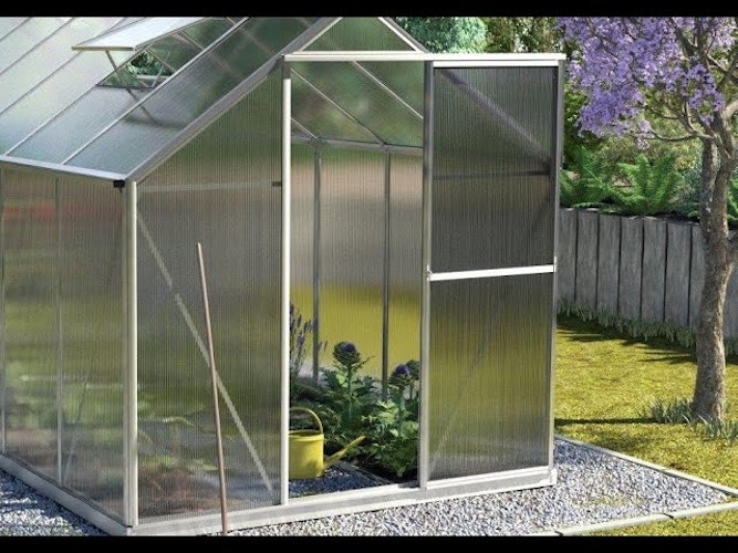 Vitavia Gewächshaus Eos 7500 inkl. 2 Dachfenster - 7,5 m² Vitavia Gewächshaus Eos 7500 inkl. 2 Dachfenster - 7,5 m²